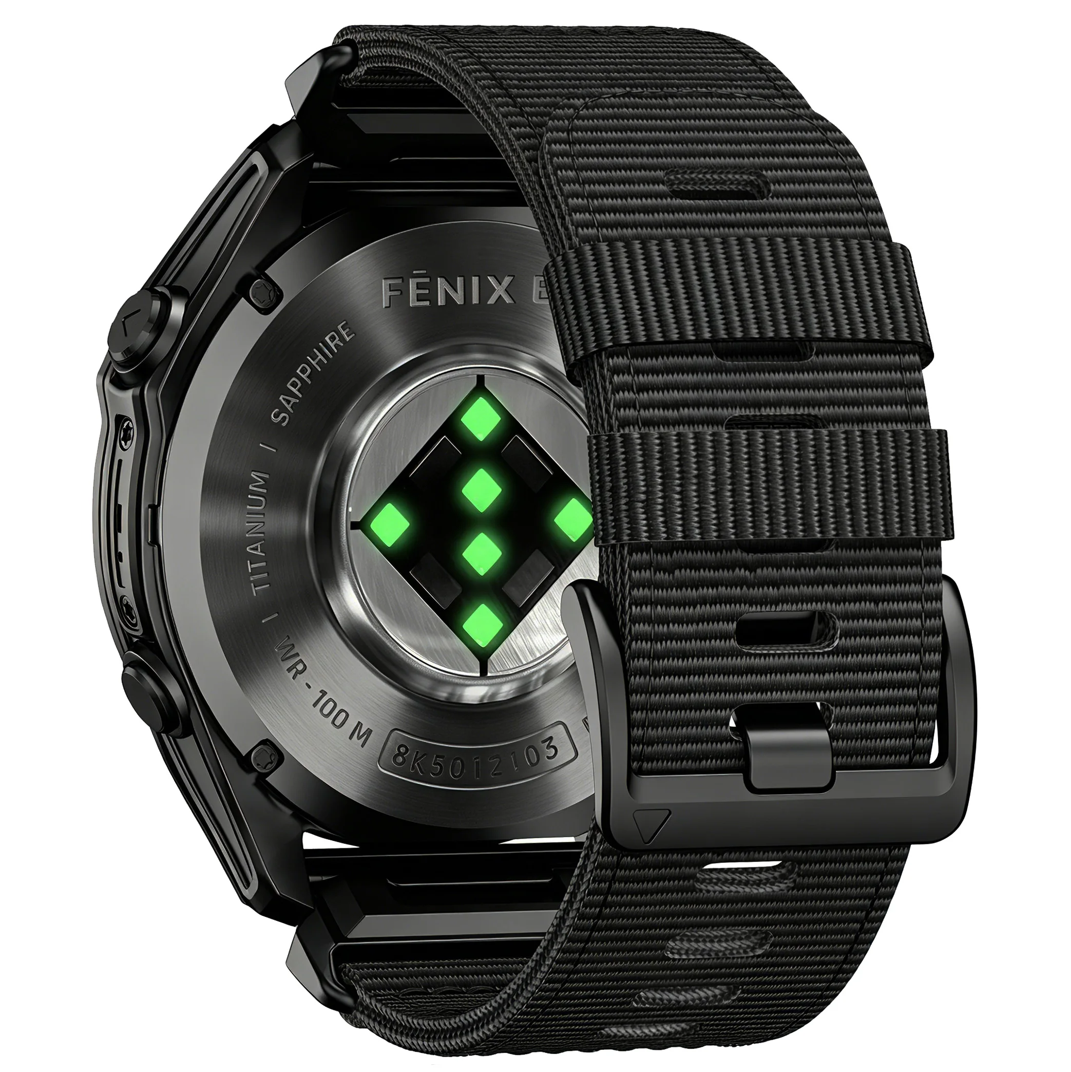 Braided Nylon QuickFit Watchband, 22mm/26mm