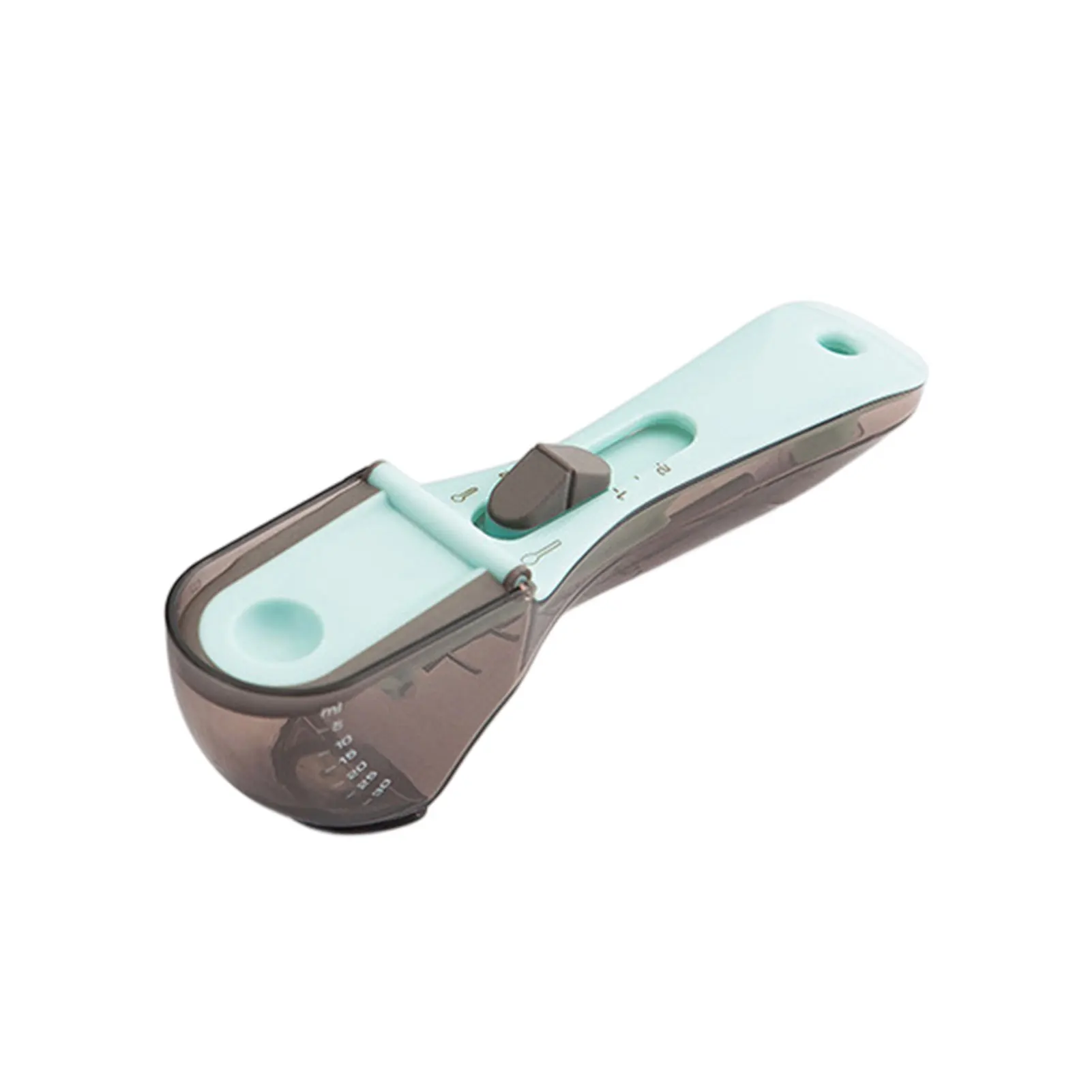 

Plastic Graduated Measuring Spoon High Precision Easy to Clean Spoons with Engraved Scale for Sugar Salt Flour Pepper Powder