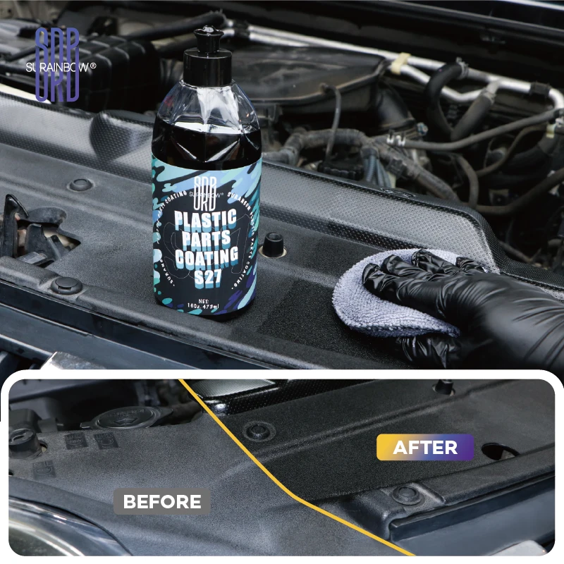 Plastic Restorer Coating | Plastic, Rubber, and Vinyl Back to Life! | User Friendly Trim Restorer | Safe Auto Detailing Supplies 4