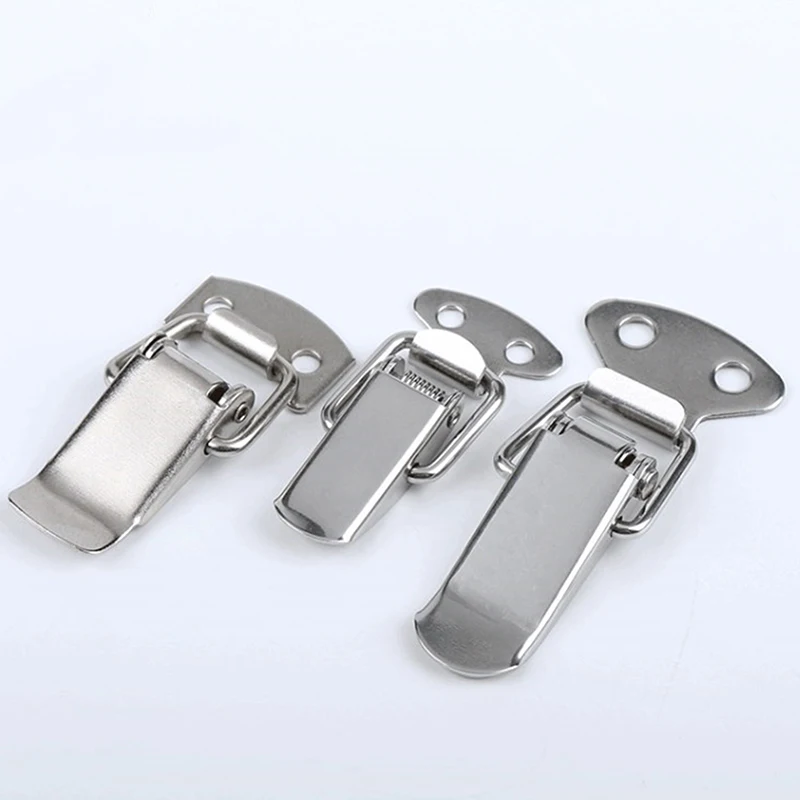 Duck-mouth Buckle Toggle Latches Jewelry Box Hasps Decorative Latches Buckle Clamp 2pcs