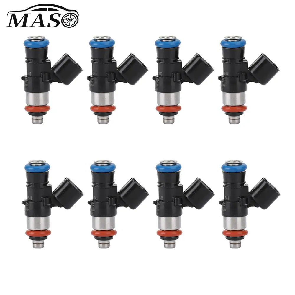 8Pcs Fuel Injector Nozzle 0280158051,12576341 for Chevrolet Camaro Corvette, Pontiac G8 GXP and Cadillac CTS 2006-2015