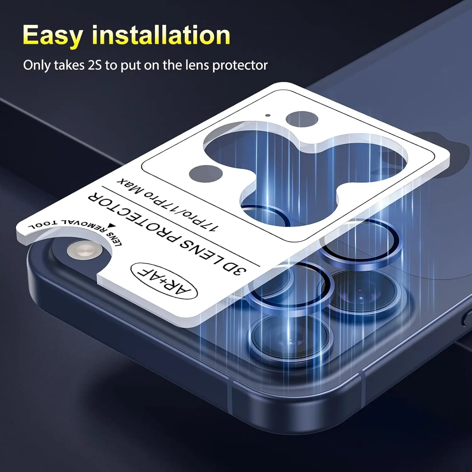 Premium Tempered Glass Camera Lens & Screen Protector