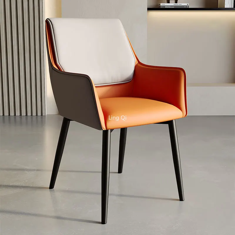 

Arm Gamer Ergonomic Dining Chair Upholstery Grey Training Room Nail Chair Garden Waiting Sillas De Comedor Living Room Furniture
