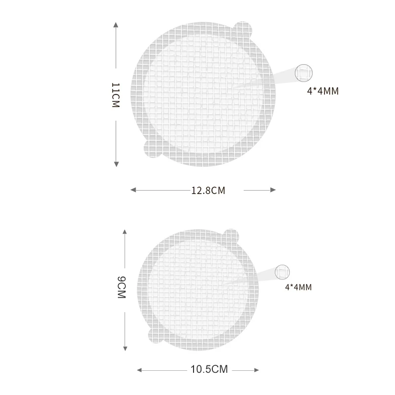 Floor Drain Filter Kitchen Self-adhesive Sticker Anti-blocking Anti-odor And Hair Disposable For Bathroom