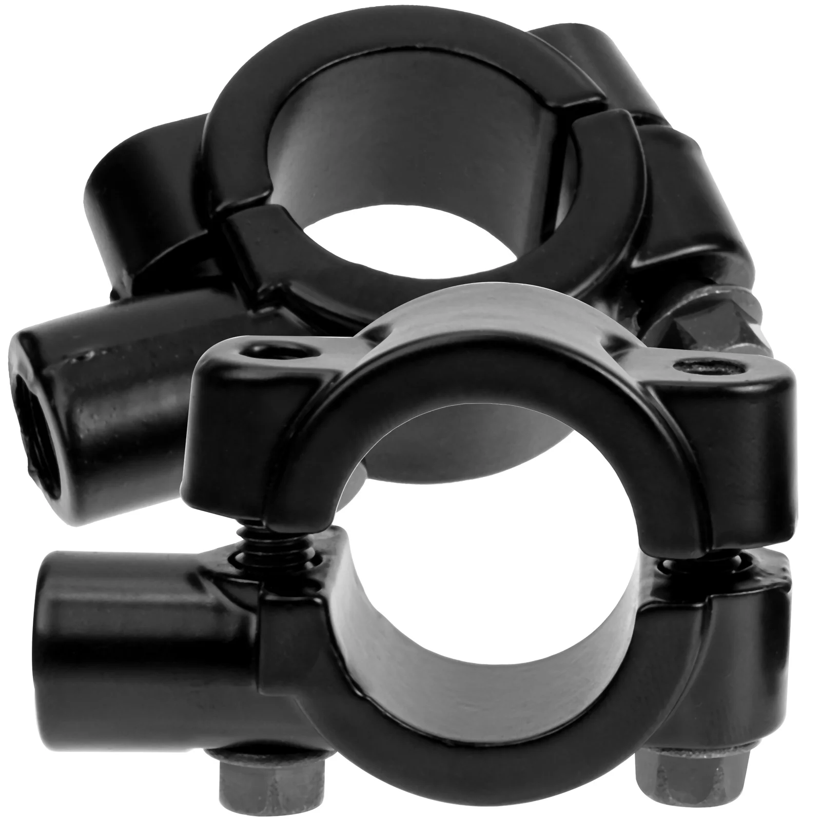 

2 Pcs Mirror Bracket Mount for Motorbike Rearview Brackets Motorcycle Clips Alloy