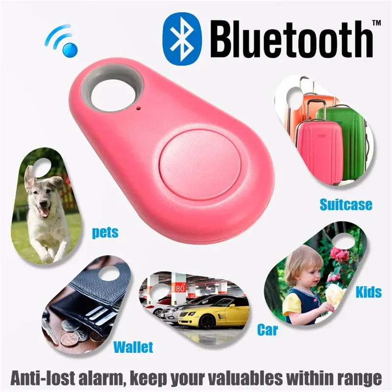 Mini Smart Label Bluetooth-compatible 4.0 Loss Tracker Child Elderly Bag Wallet Pet Key Finder GPS Locator Alarm