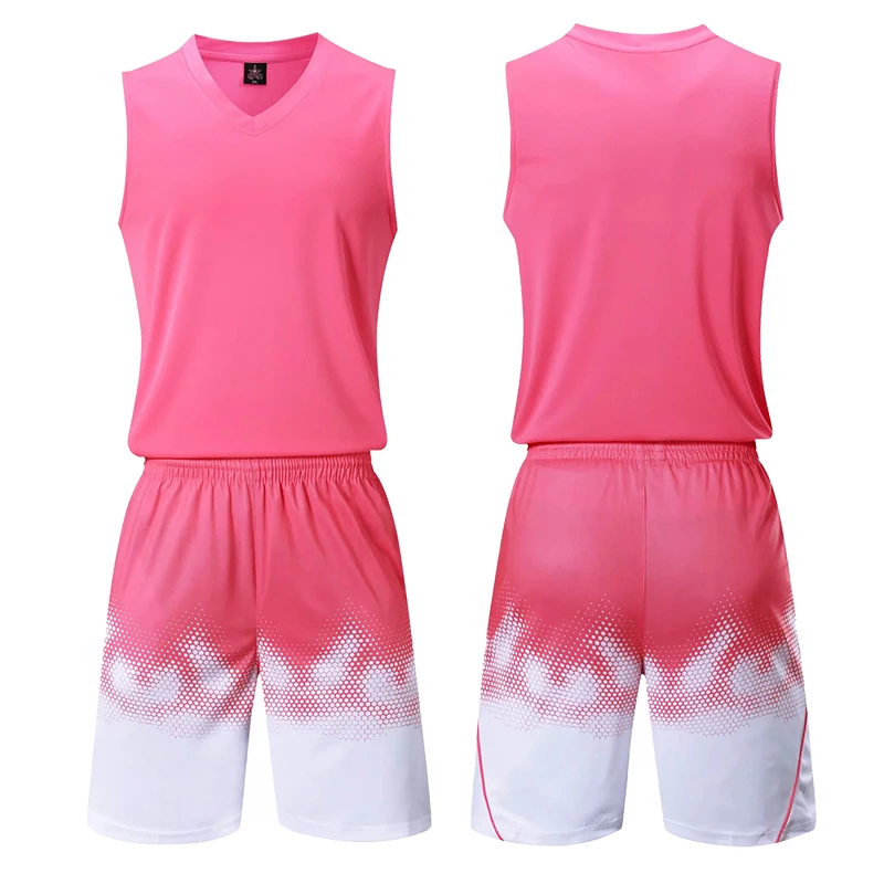 New Quality Kids Child Youth Basketball Jerseys Uniforms College Mens Basketbal Shirts Shorts Set Sports Clothes Prin