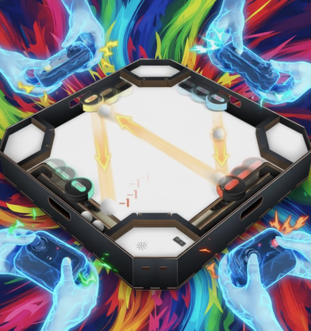 파칭코 크로스보더 멀티플레이어 배틀 거실 클리어 바 e스포츠 룸 게임 파티 테이블 풋볼 데스크탑