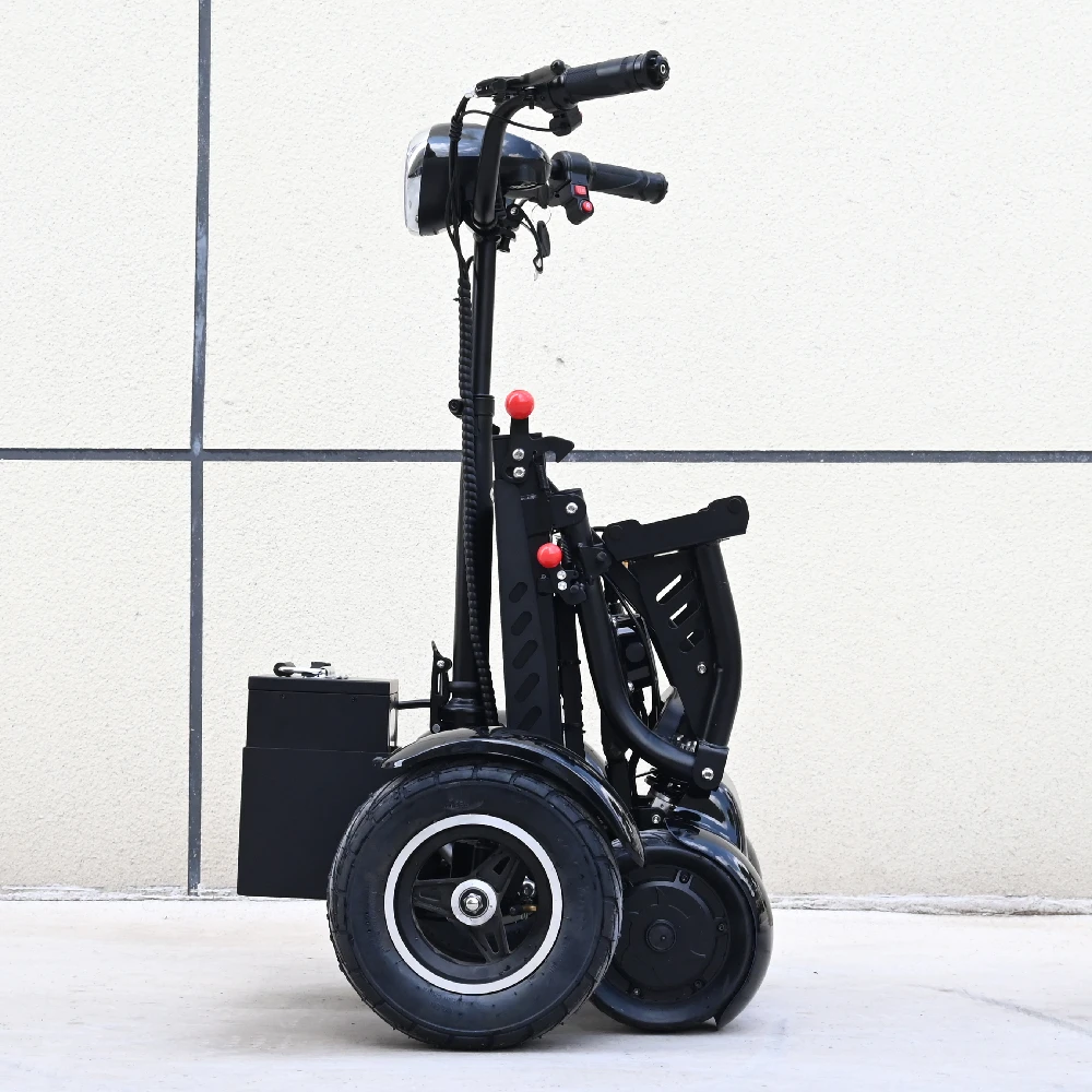 Foldable 4 Wheel Power Mobility golf scooter super powerful Lightweight Electric Fat tire golfcart electric golf trolley