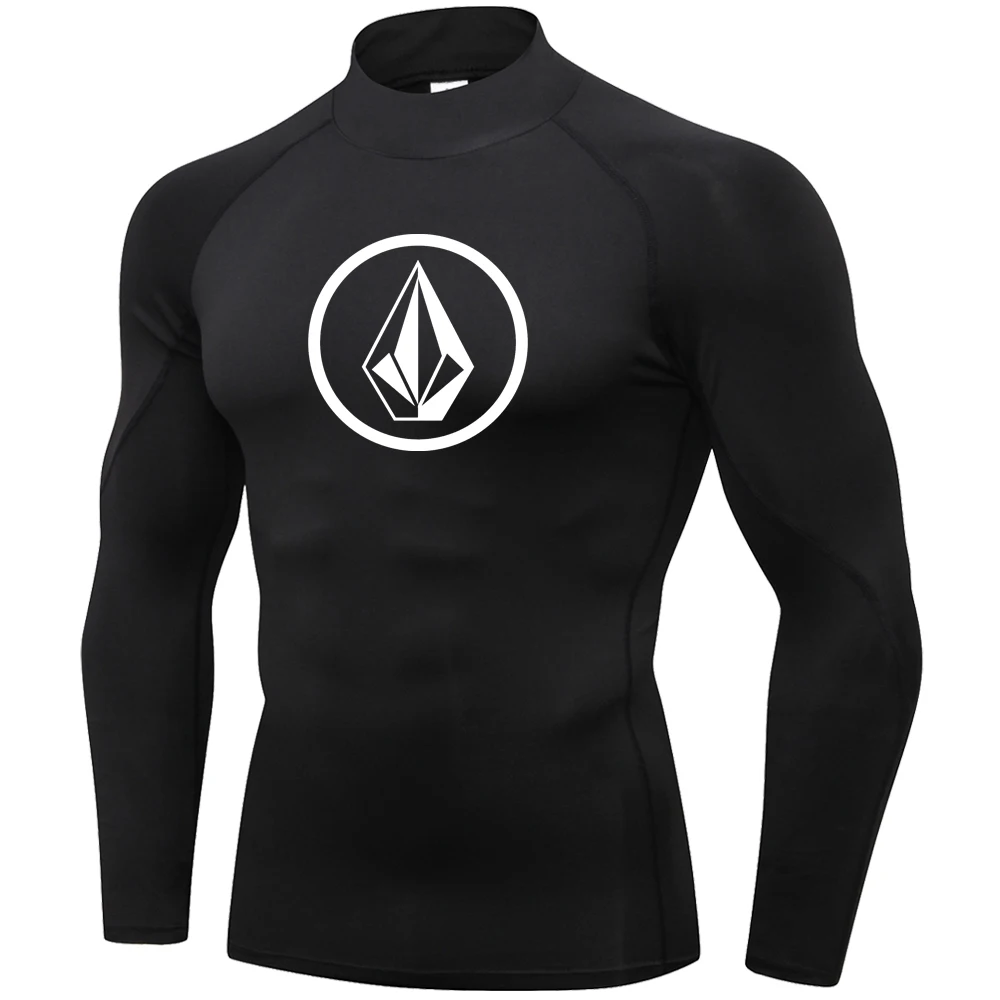 Men UV Protection Diving T Shirt Swimsuit Beach Tight Swimming Suit Beach Diving Swimwear Summer Surf Rashguard Quick Dry Tops rash guard surfing swimsuit