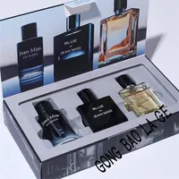 Haute qualité 90ml hommes Parfum boîte-cadeau 3 pièces ensemble Colognes Fascination Homme Profumo Uomo durable attirant femmes Parfums Homme 3