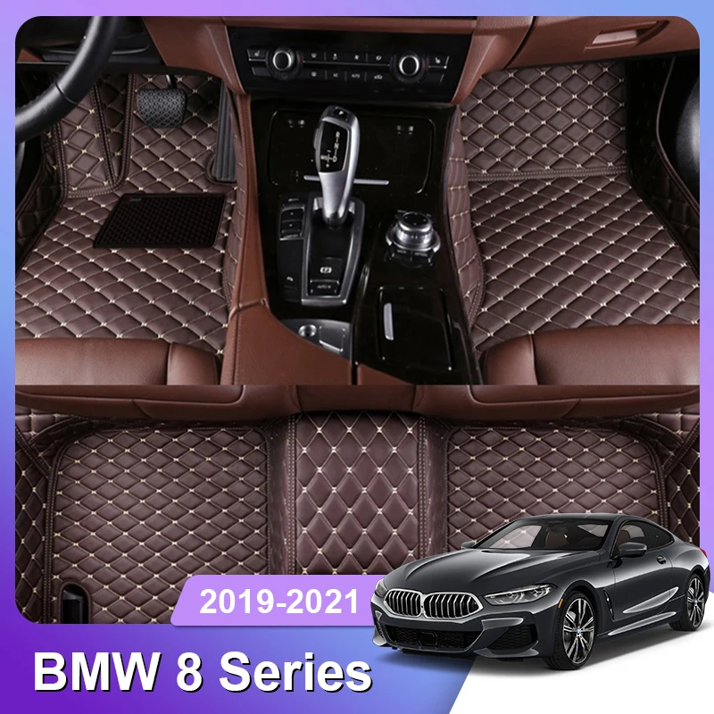 

Custom Fit Car Floor Mat for BMW 8 Series 2019 Accessories Interior ECO Durable Thick Carpet Customize for Left and Right Drive