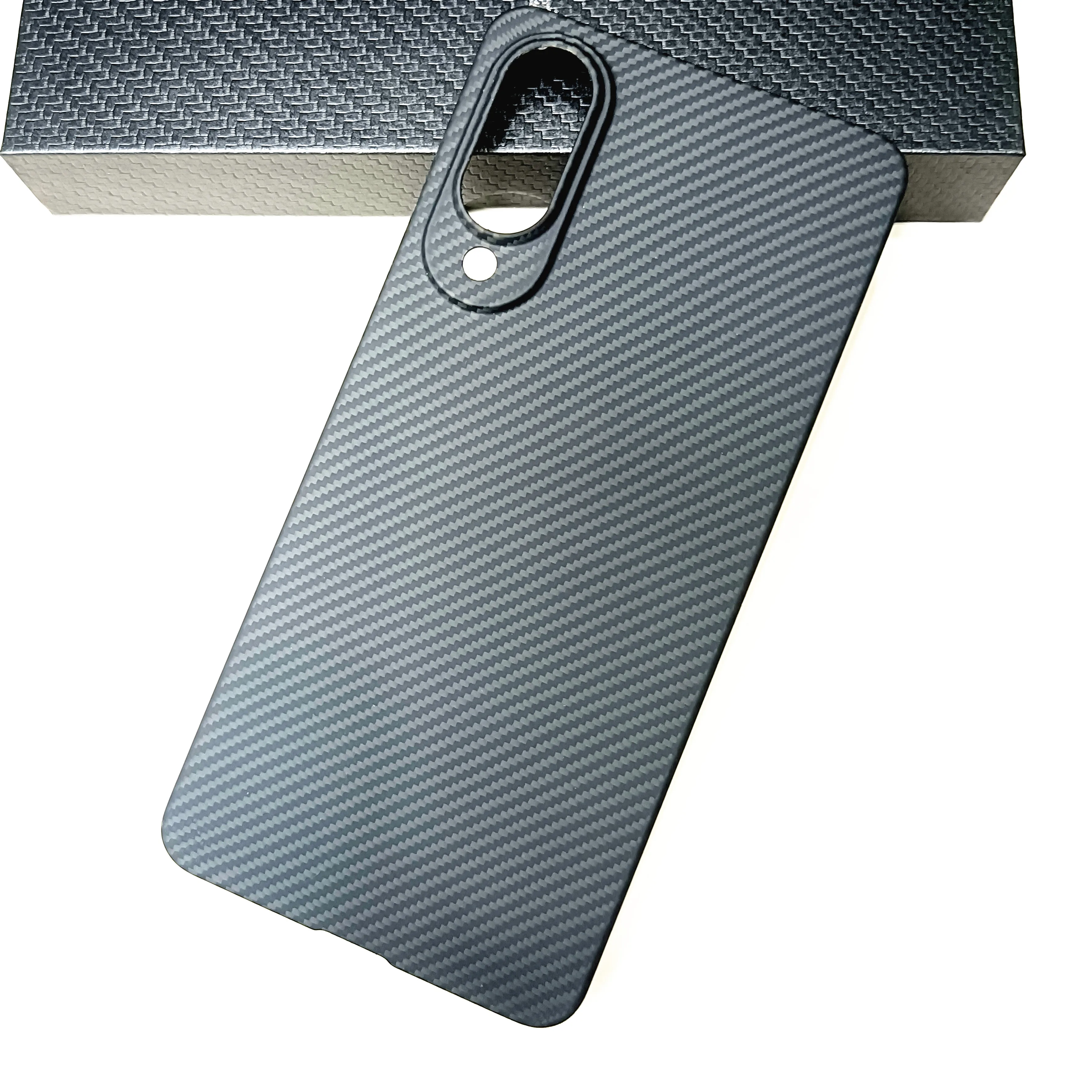 Premium 1500D Aramid Carbon Fiber Ultra-Thin Shockproof Hard Armor Case