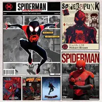 ملصقات جدارية سينمائية لشخصية سبايدرمان من ميني سو | MINISO Marvel Spider-Man Movie Posters