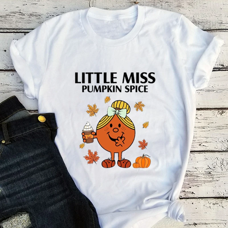 

Retro Halloween Shirt Little Pumpkin Spice Tshirt Aesthetic Pumpkin Spice Tee Vintage Thanksgiving Shirts Retro Fall Clothes