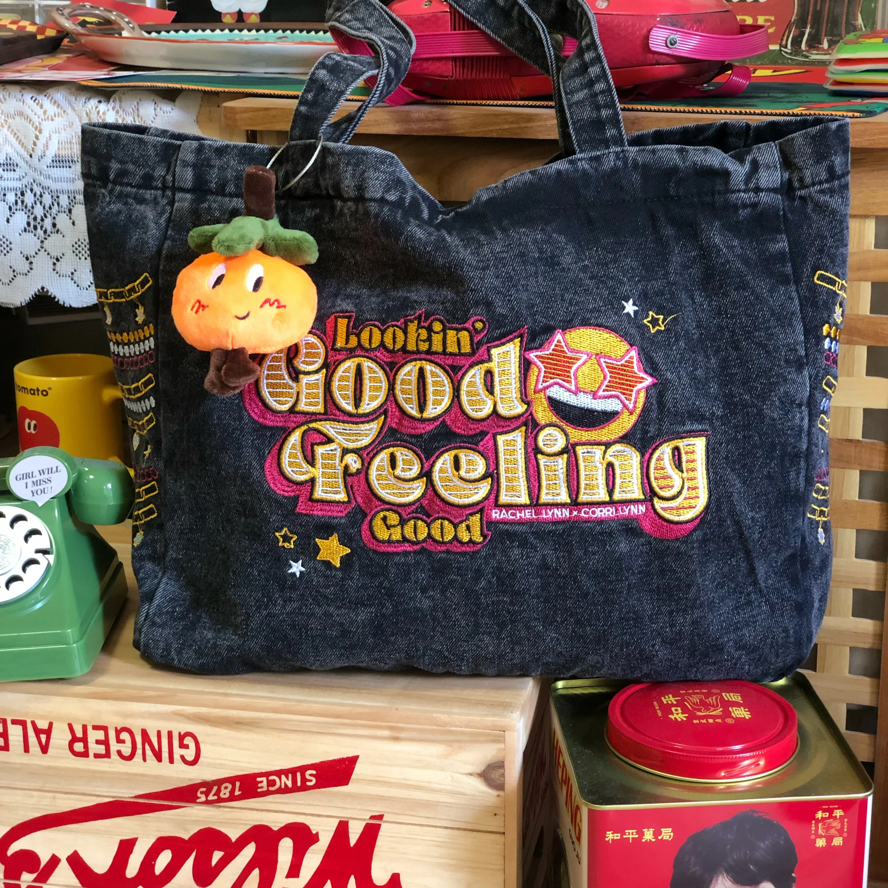 2022 New Retro Denim Jeans Embroidery Casual Tote Cool Girl Shoulder Bags Soft Student Large Capacity Shopping Handbags Vintage