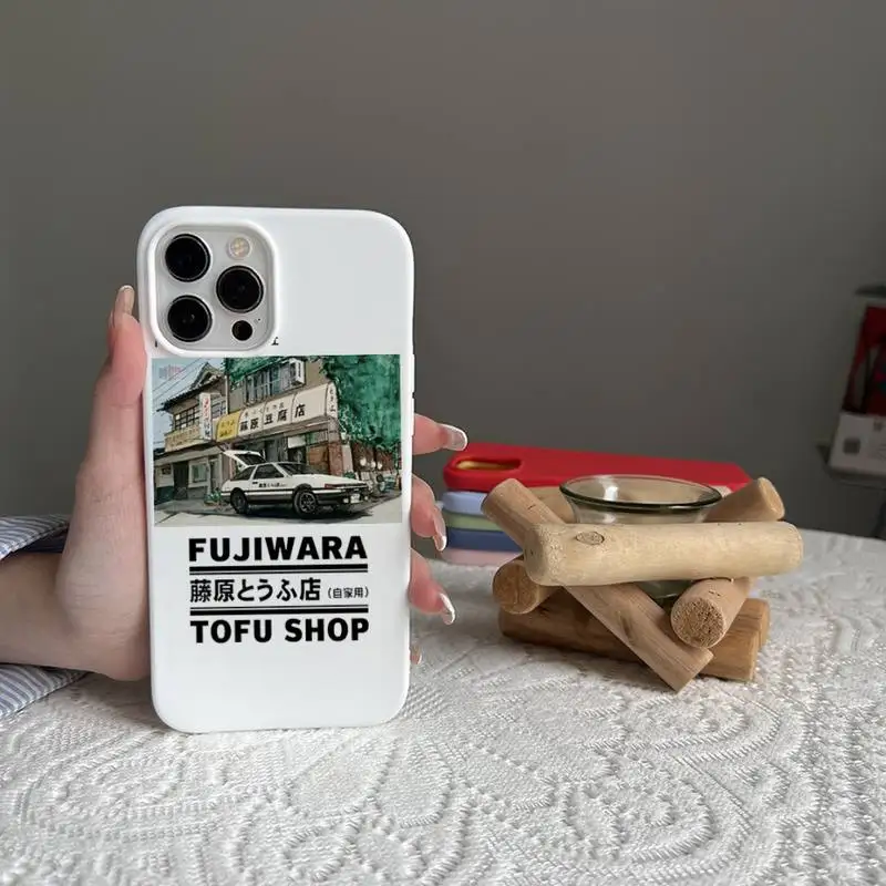 Anime Initial D AE86 Tail Light Art Shockproof Phone Case Cover