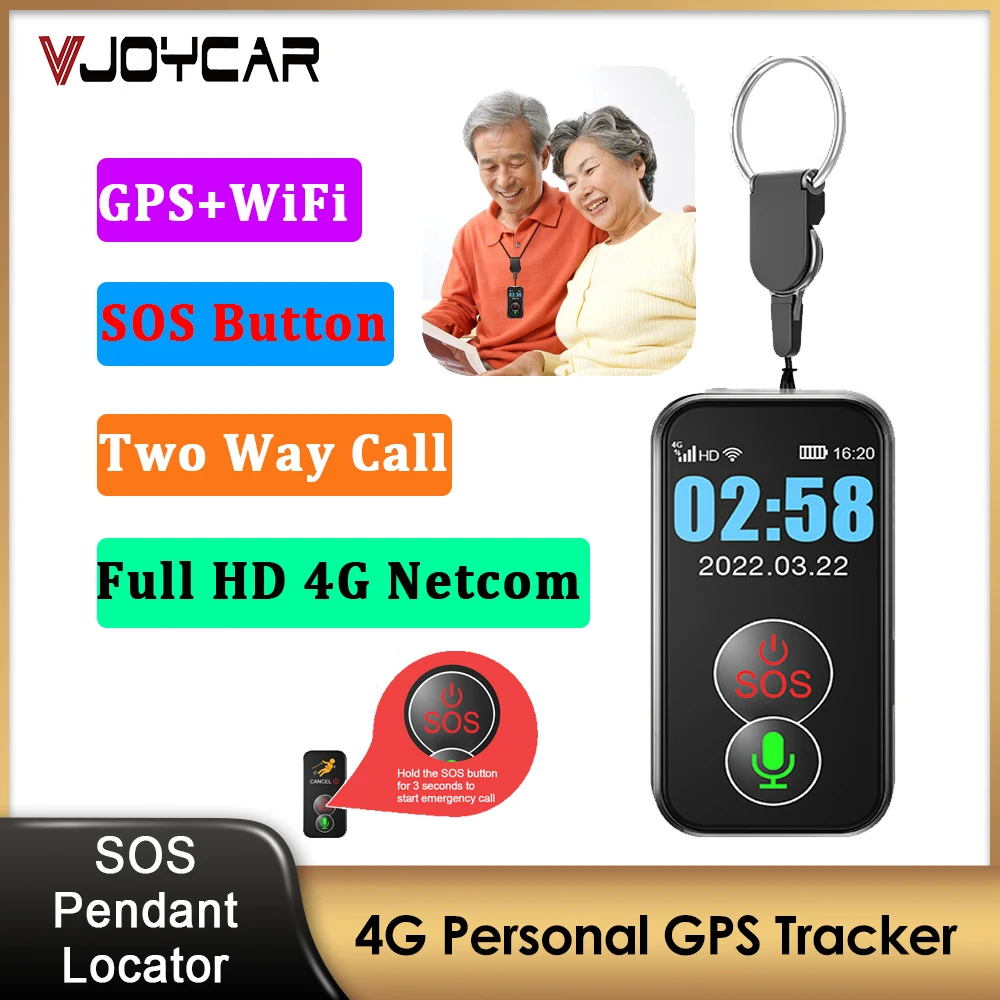Anti-loss Smart 4G GPS Pendant SOS Alarm Two Way Calling Free Tracking  Device for Elderly People Heathy Care - AliExpress, image size:1000x1000