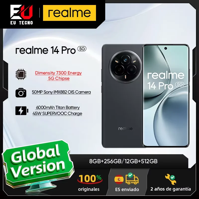 Smartfon realme 14 Pro 5g z EU za $222.3 / ~824zł