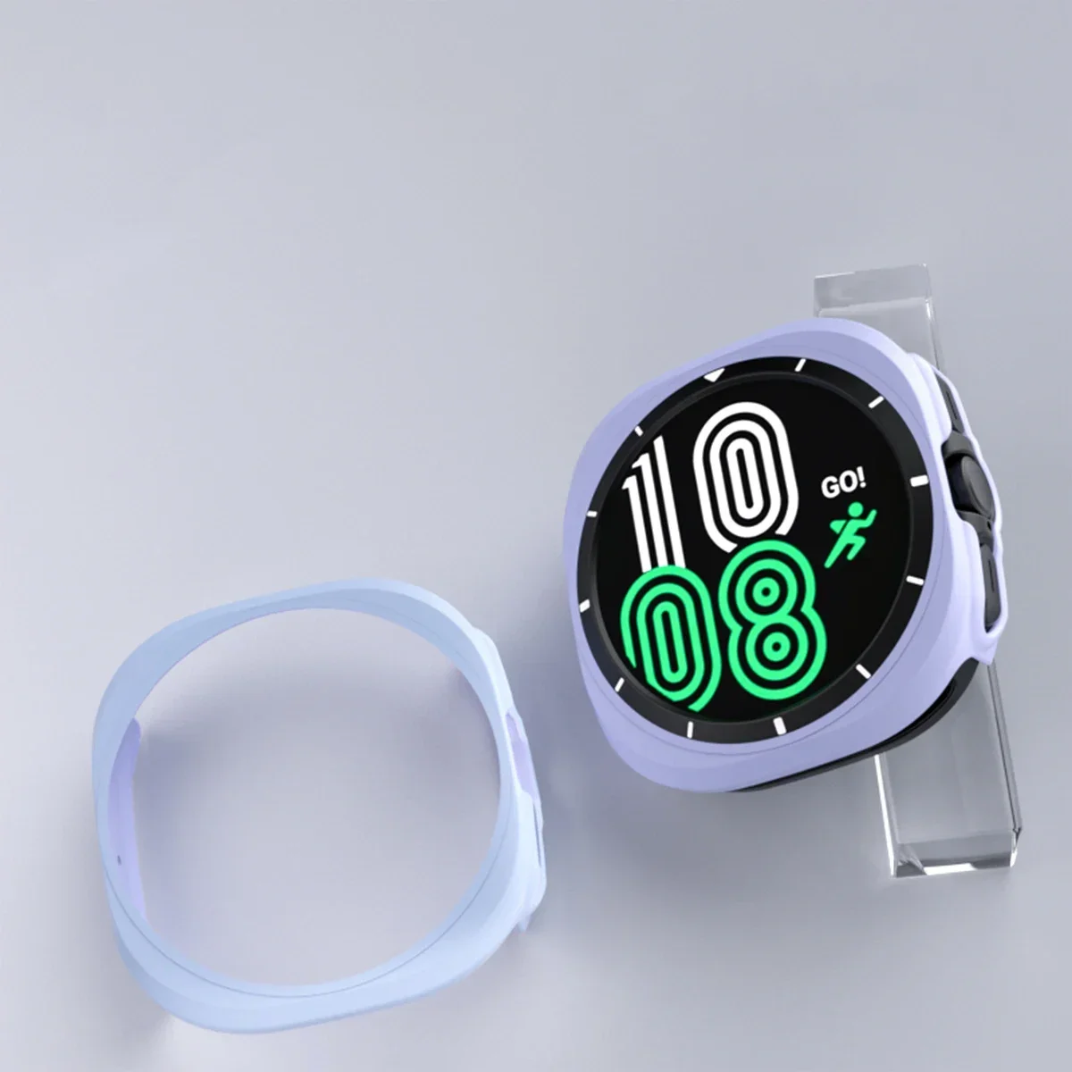 Enhanced Protective PC Cover for Samsung Galaxy Watch 7 Ultra - SmartWatch Frame Guard