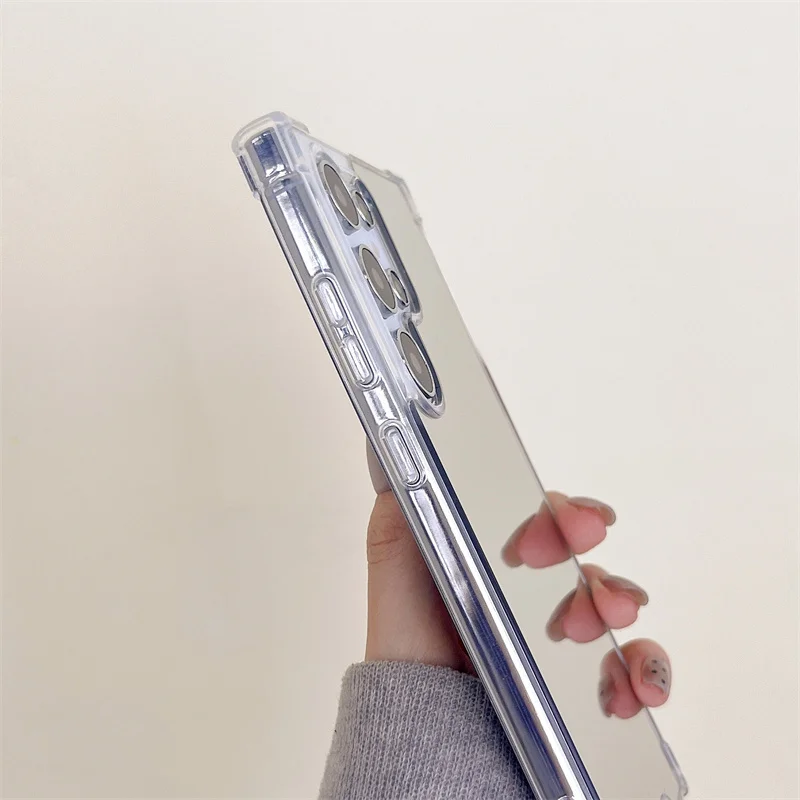 Mirror Acrylic Hard PC Back Cover Case - Stylish and Durable Protection