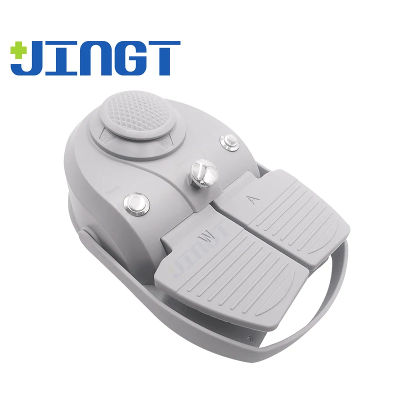 

JINGT FC-19/126170201 Multi-functional foot switch electronic control 4 hole dental chair accessories materials Oral instruments