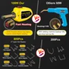 100W Plastic Welding Machine Plastic Welder Gun 200/400/1000/1200pcs Hot Stapler Kit Soldering Iron For Car Bumper Repair Tools 6