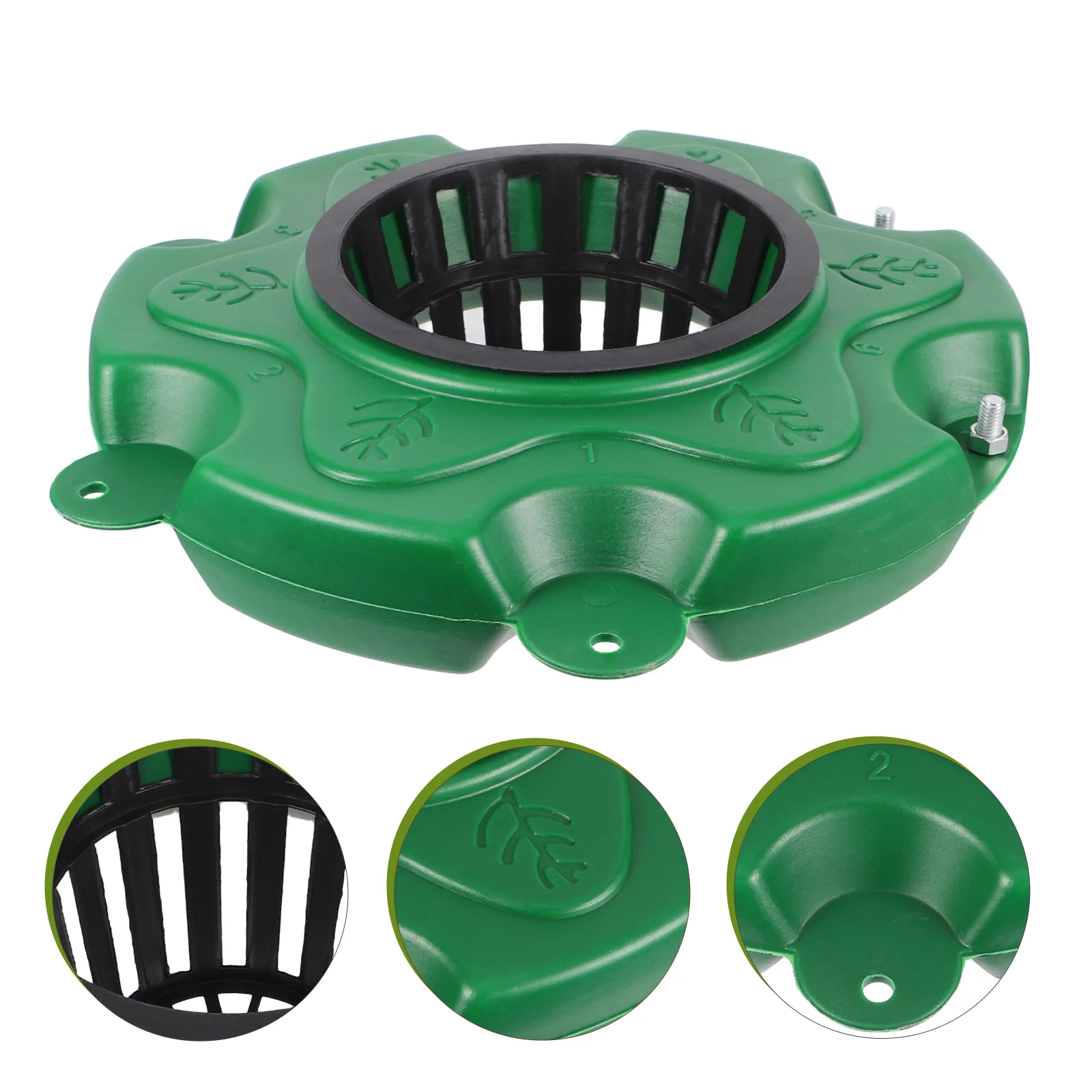 Floating Pond Planter Basket Hydroponic Floating Island for Water Gardens Easy to Install for Pond Decoration and Aquatic Plant