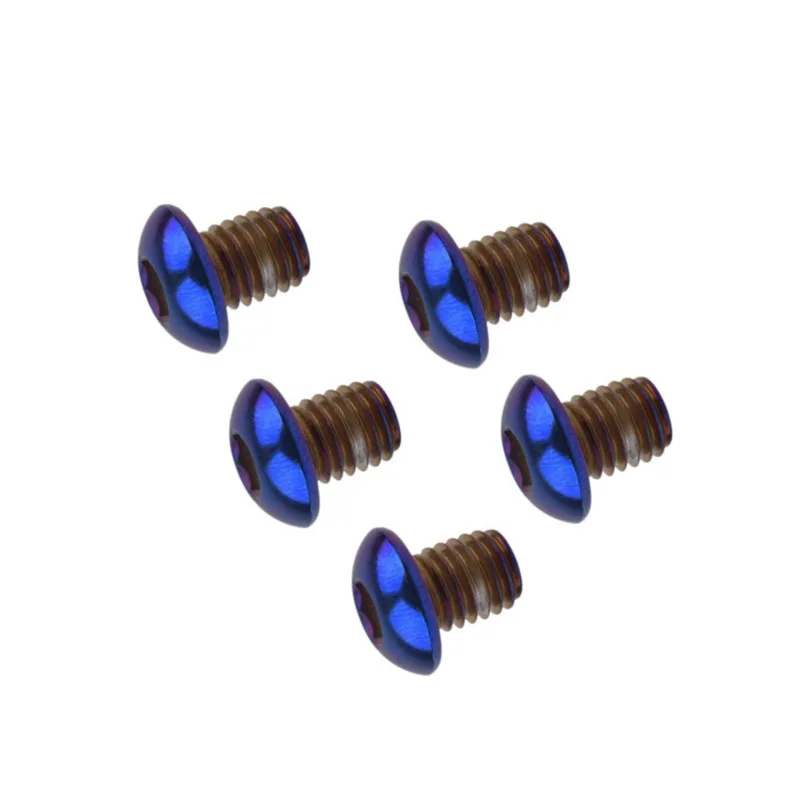 

5 Pieces M8*1.25MM*10MM Electric Bike Flange Disc Screws Stainless Steel