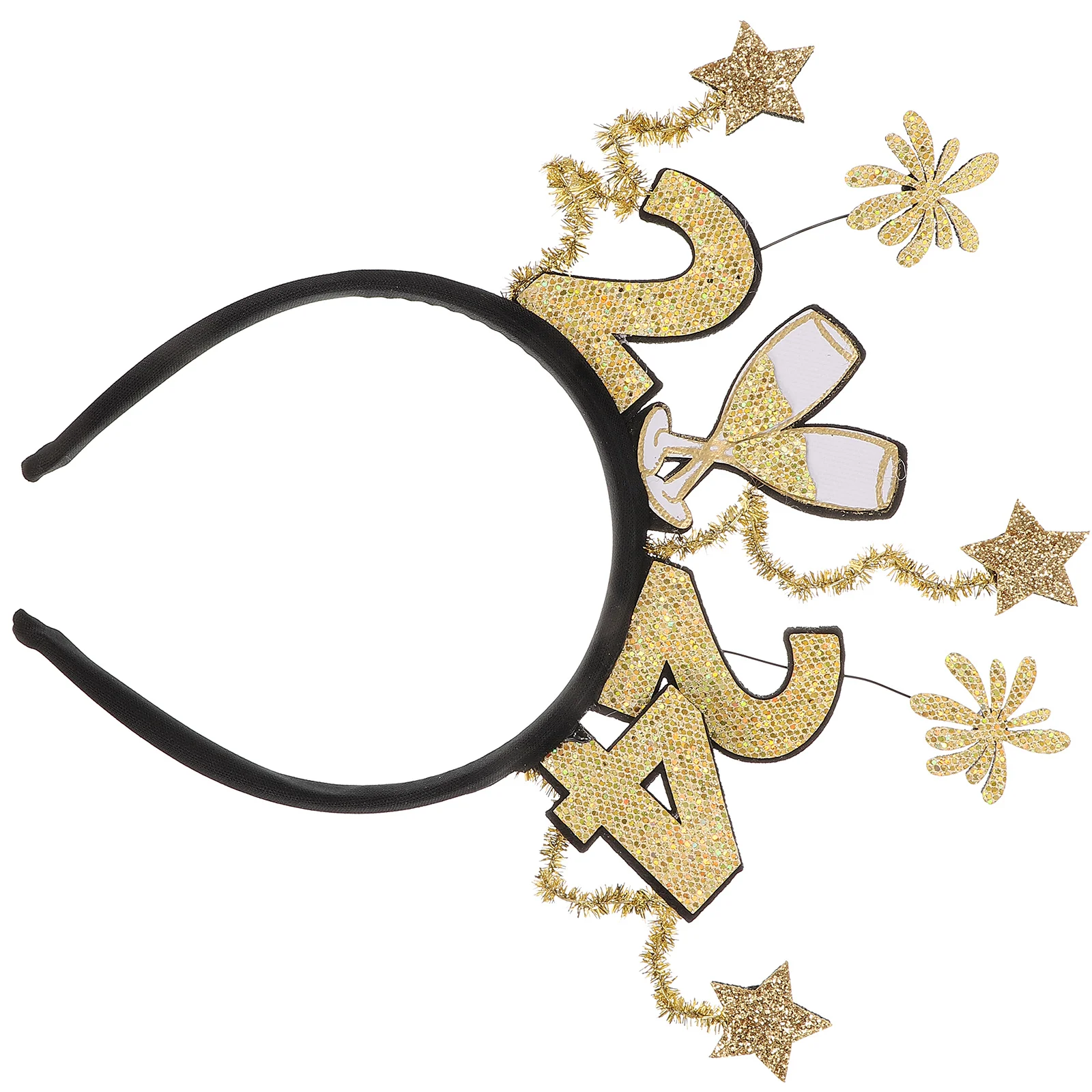 

The Gift New Year Party Headwear 2024 Hair Hoops Accessories for Hairpin Headdress Hairband