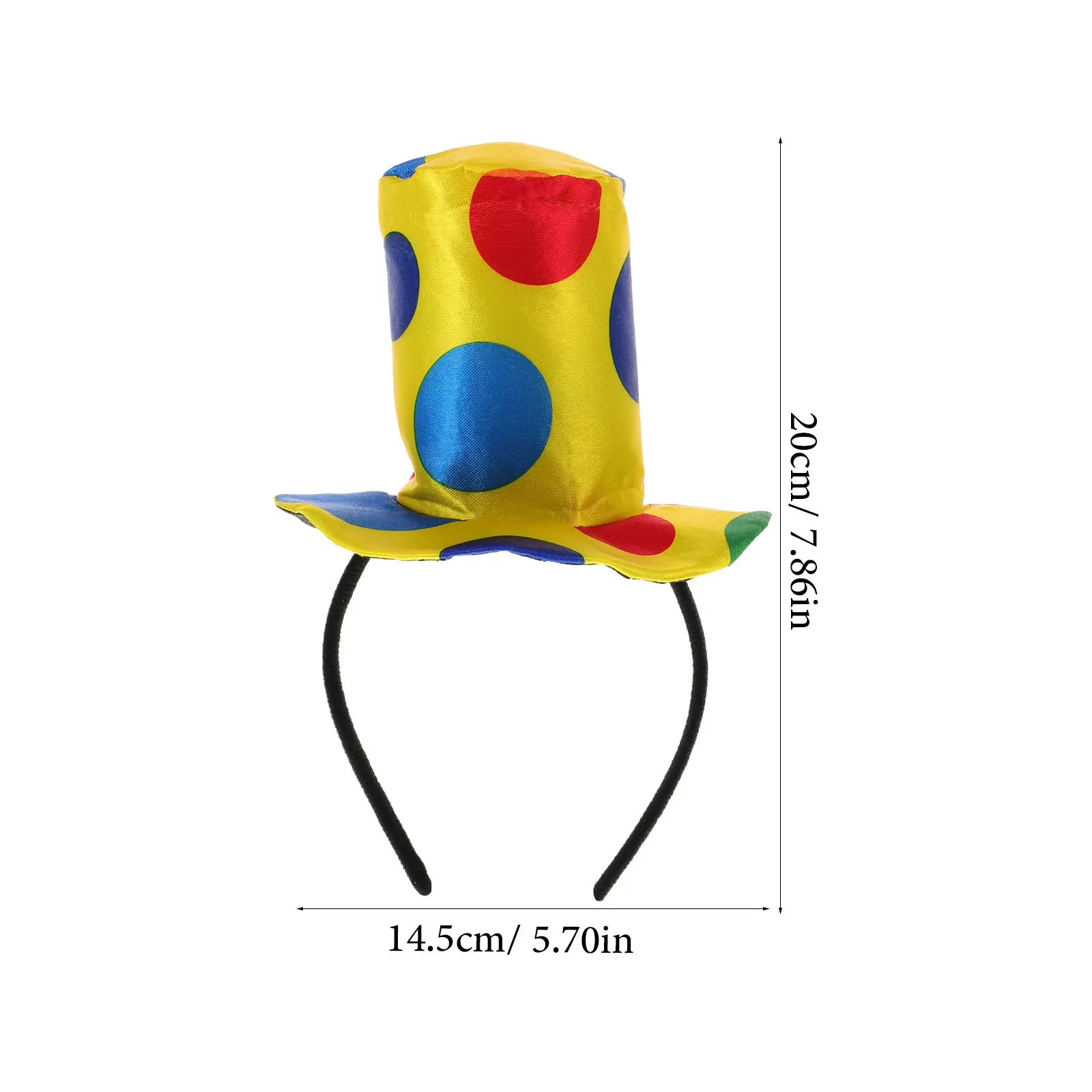 Jester Headband Clown Hat Carnival Costume Funny Headband Performance Prop Cosplay Clown Hat Headdress Adults Kids party decors
