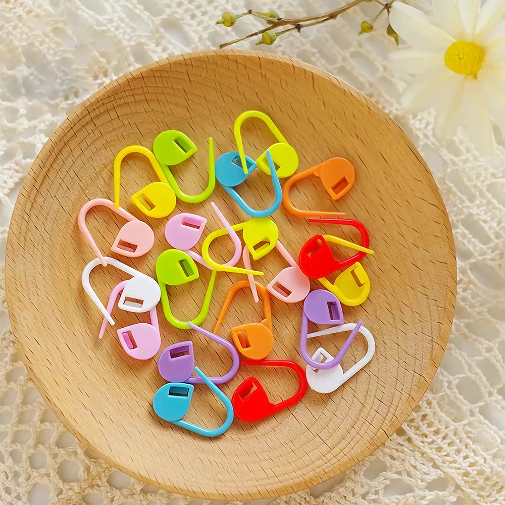 Craft Markers 100 Pcs/Pack Mini Locking Stitch Markers Crafting