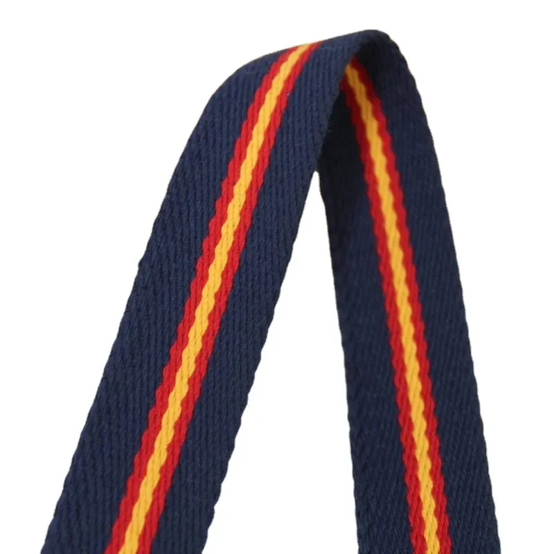 Colorful Cotton Weave Belt 3CM Wide CanvaBelt For Box Bag Baskets Shoulder Handbags Accessories Clothing Components From China