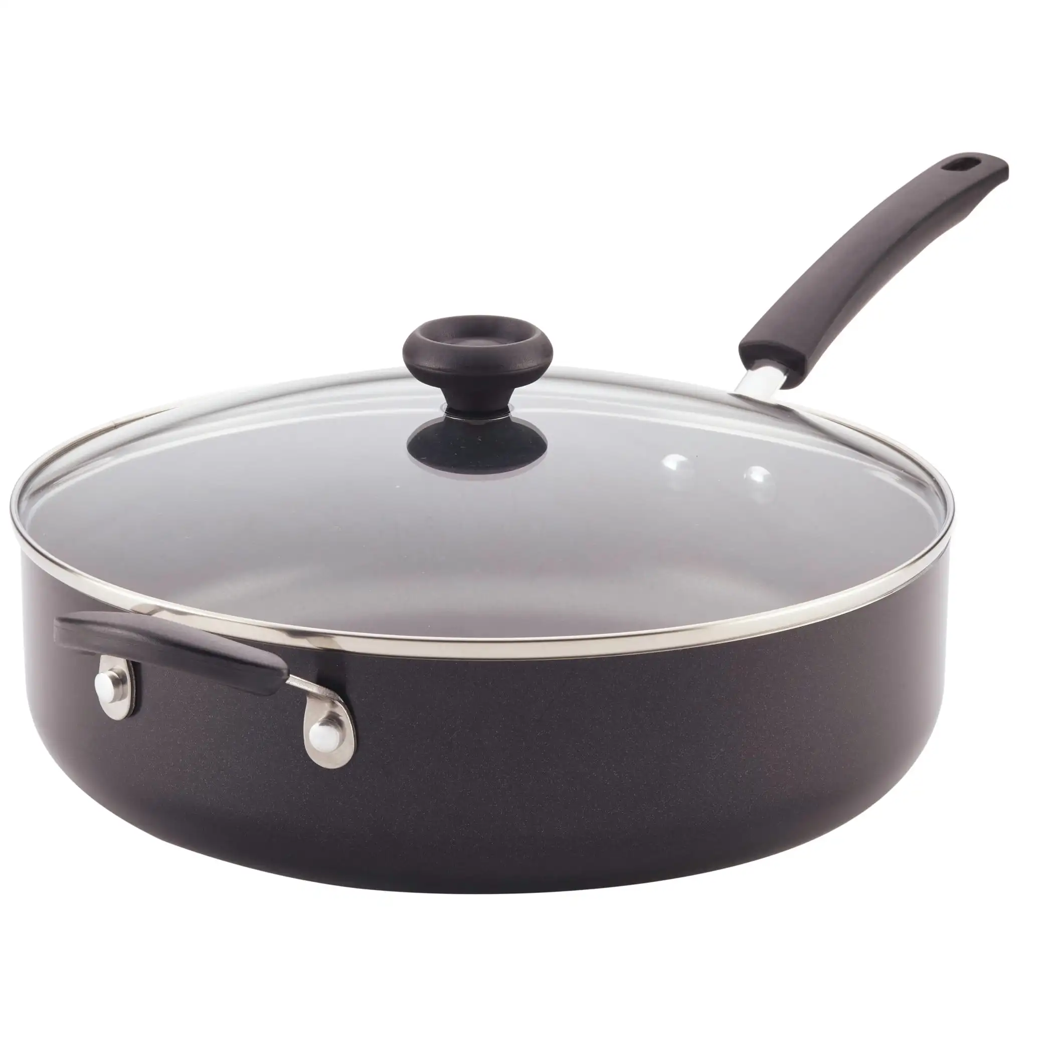 

6 Quart Easy Clean Aluminum Non-Stick Covered Jumbo Cooker