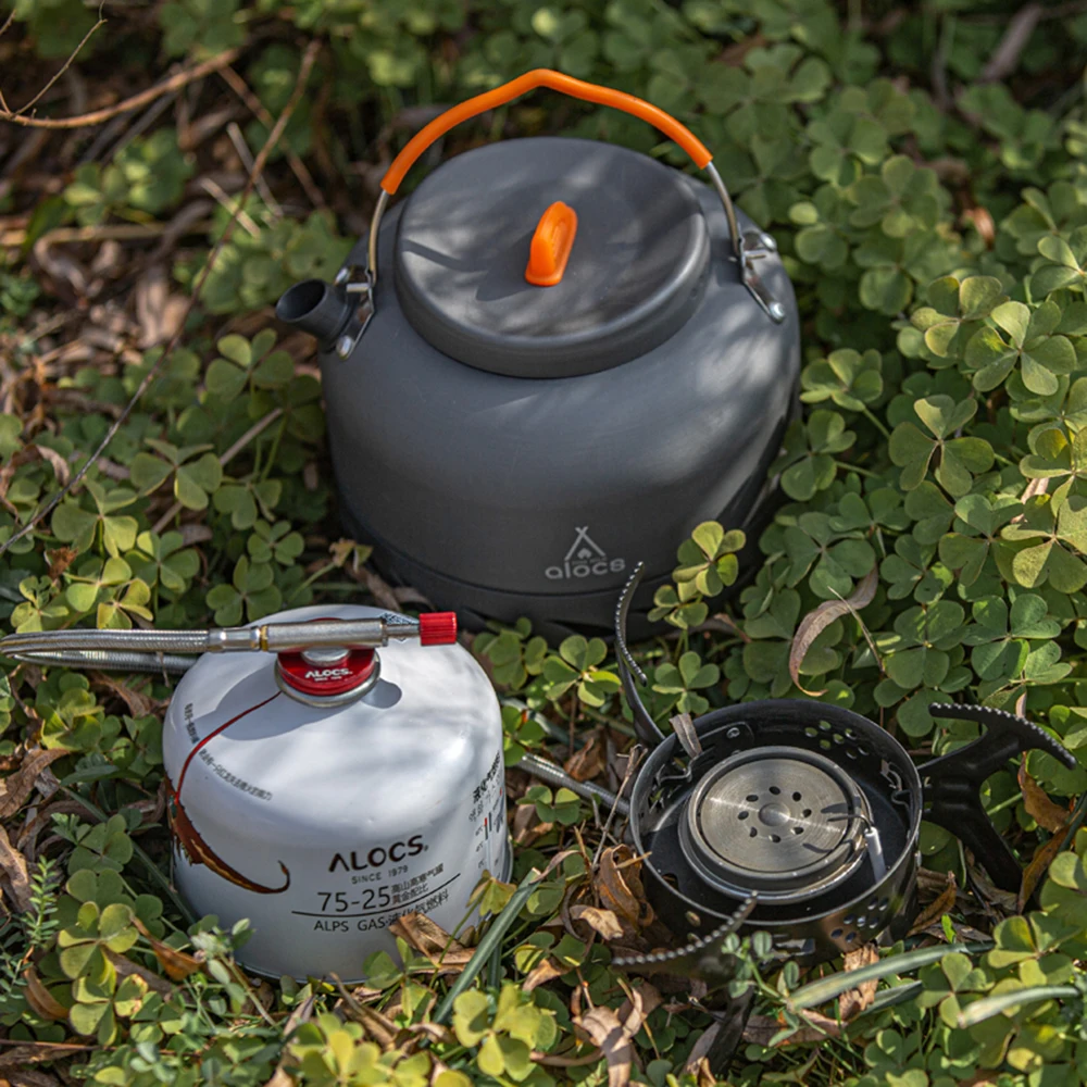 Aluminum Alloy Lightweight Portable Quick-heat Water Kettle for Outdoor Camping Cooking 0.8L/1.4L kitchen utensils,camping cookware,camping cookware set,coffee and tea kettle