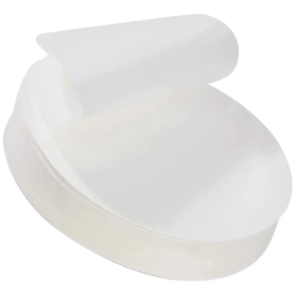 200 Pcs Separate Burgers Paper Convenient Baking Unbleached Patty White Raw Wood Pulp