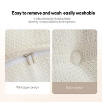 Wedge Pillow Headboard California King Bolster Triangular Headboard Pillow Positioning Support Reading Backrest Wedge Pillow 2