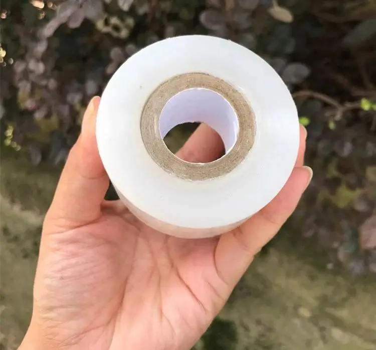 200M PE 접목 테이프 필름 3/4/5CM 과일 나무 묘목 식물 묘목 덩굴 꽃꽂이 토마토 접목 용품 스트레치