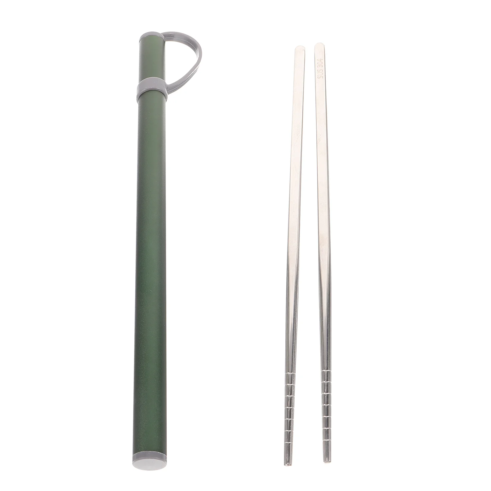 

of Stainless Steel Chopsticks with Case Reusable Chopsticks Chopsticks for Travel Antiskid Household Outdoor Utensils