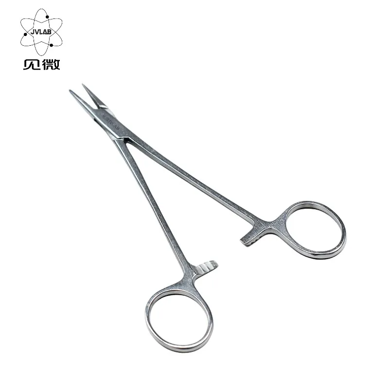 NeedleClampHolderStainlessSteelMedicalStitchingForcepsSurgicalPliersForHoldingSuture