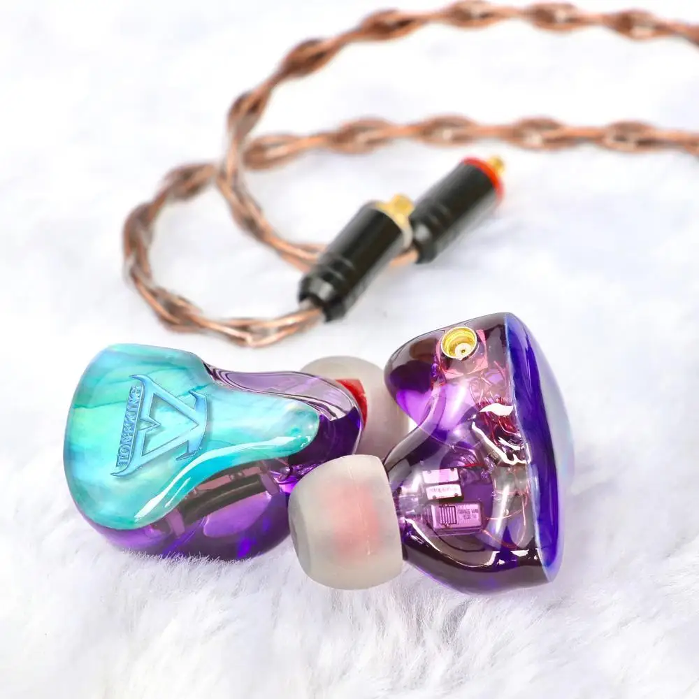 イヤホン TONEKING ELECTROSTATIC ALPHA Toneking EA 静電アルファ静電 & BA ハイブリッド IEM HiFi Mumic