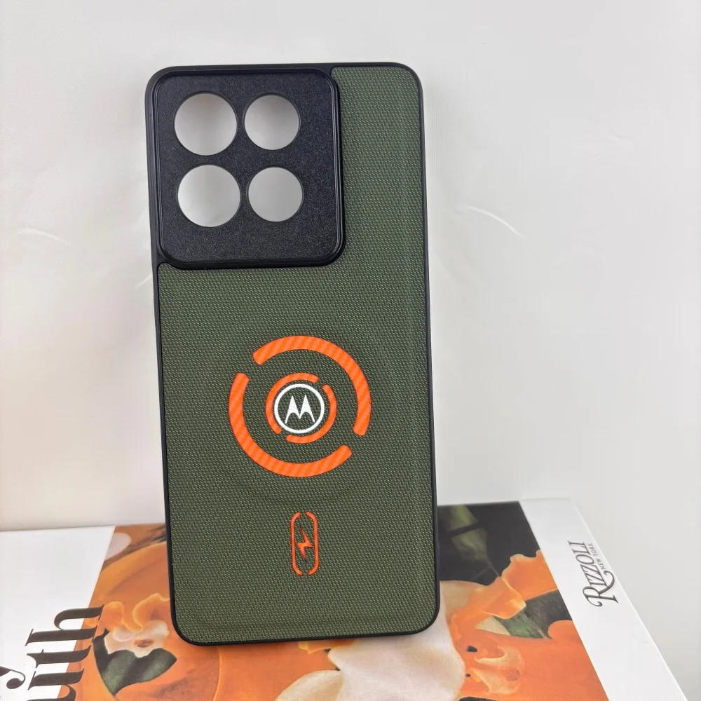 Magnetic Shockproof Tech Fabric Phone Case