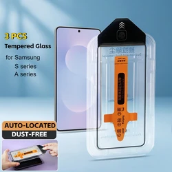 Premium Tempered Glass Screen Protector Kit - 3 Pack - Galaxy S21 FE 5G