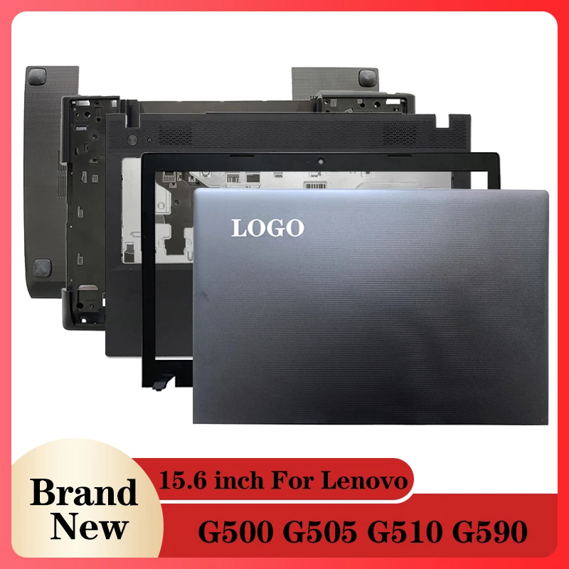Nuova Cover Posteriore Lcd Per Laptop/Cornice Frontale/Poggiapolsi/Custodia Inferiore/Coperchio Base Per Lenovo G500 G505 G510 Custodia Per Computer P
