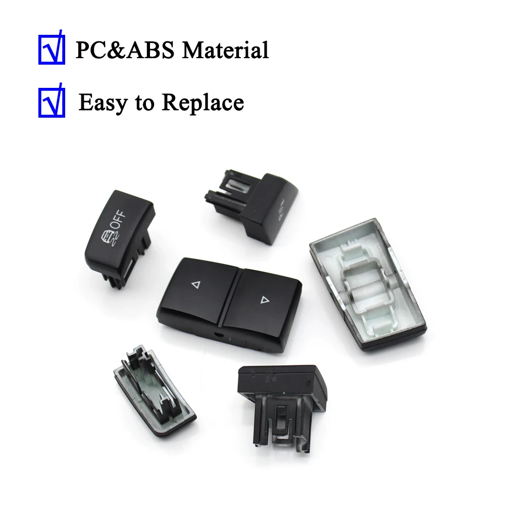 Car Console Antislip Switch Sport Buttons Radar Sensor Button Cover push button switch For BMW 5 6 X3 X4 Series F10 F11 F06 F12 F25 F26 61319267890
