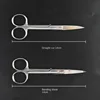Professional 304 Stainless Steel 14CM Surgical Scissors Small Nail Tools Eyebrow Nose Hair Cut Manicure Makeup Accessories 3