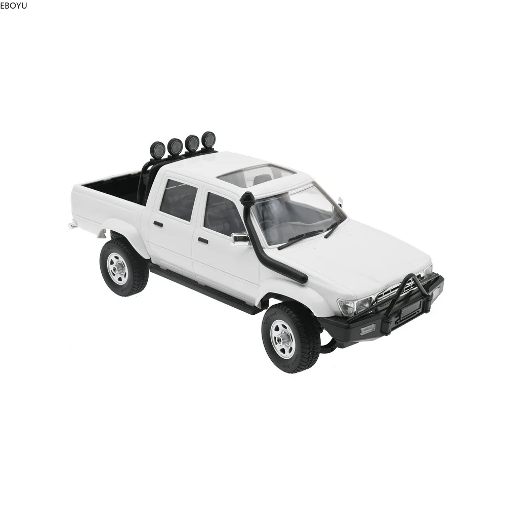EBPYU WPL D64 D64-1 RC Truck 1/16 Proportional Control 2.4G 4WD RC Car Pickup Truck Crawler Vehicle Models Gift Toys for Kids 4