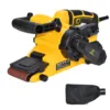 Belt Sander 200-400RPM with with Variable-speed Control, 2 in 1 Vacuum Adapter, Dust Bag for Stock Removal 1