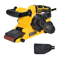 Belt Sander 200-400RPM with with Variable-speed Control, 2 in 1 Vacuum Adapter, Dust Bag for Stock Removal 1