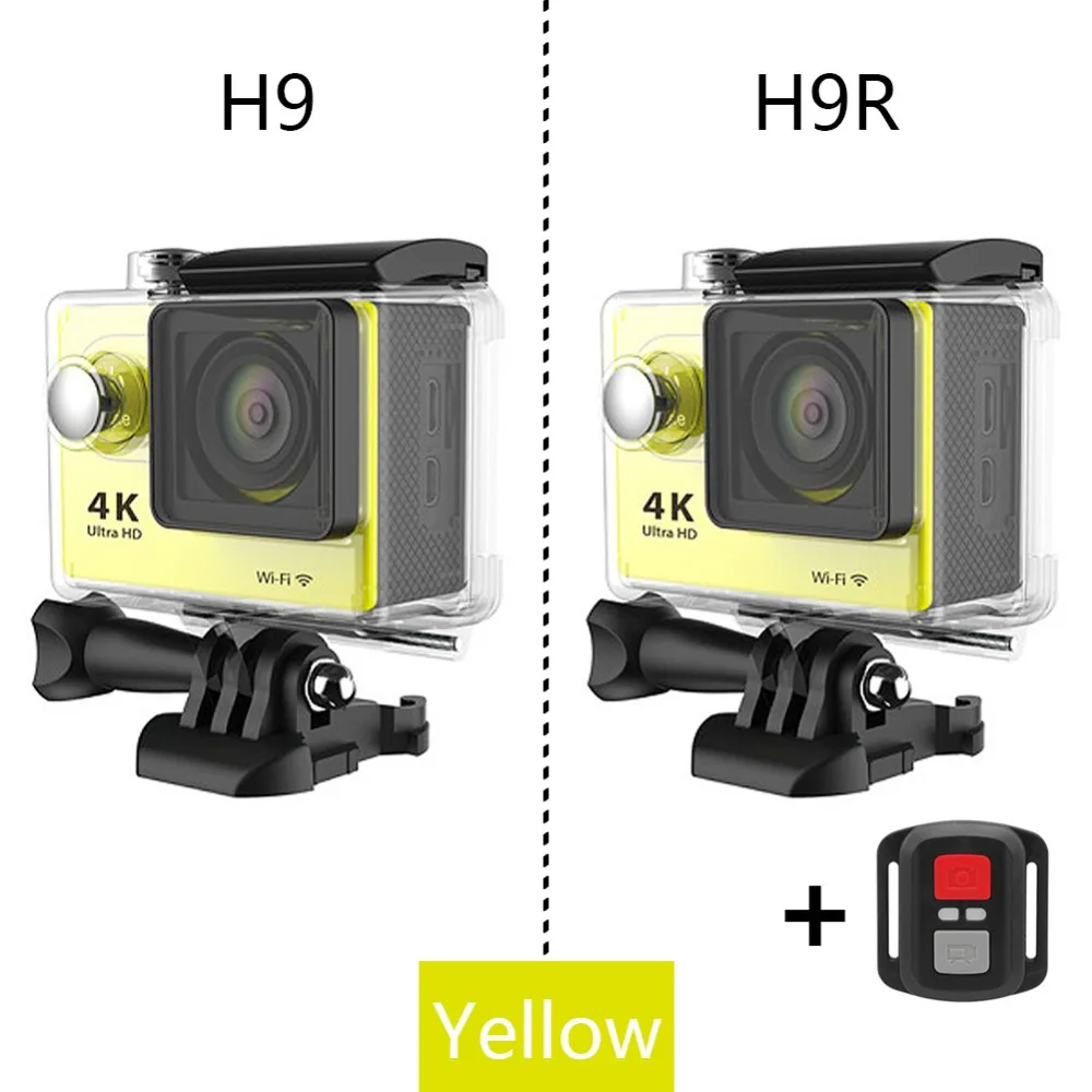 H9 20MP WiFi Action Camera Outdoor 1080P 60fps 2.0" Ultra HD 4K Mini Helmet Cam Recoder Waterproof Sports DV